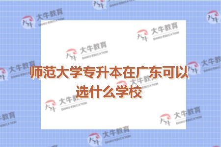 师范大学专升本
