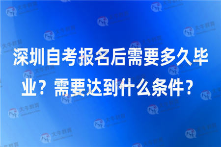 自考报名