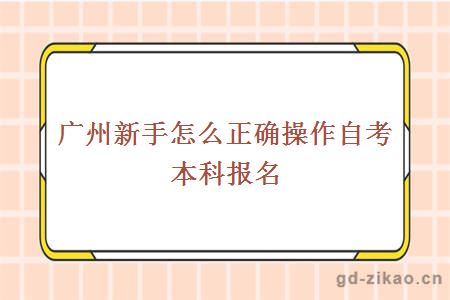 自考本科报名
